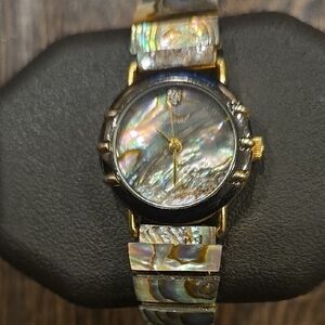 Lucoral Women's Iridescent Abalone Watch
